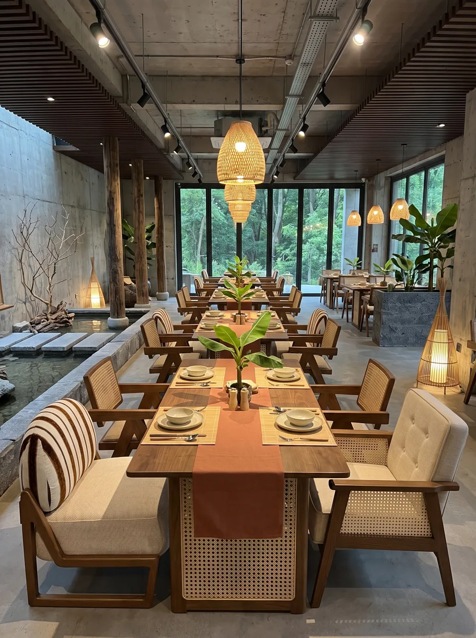 Communal tables that actually seat the crowd