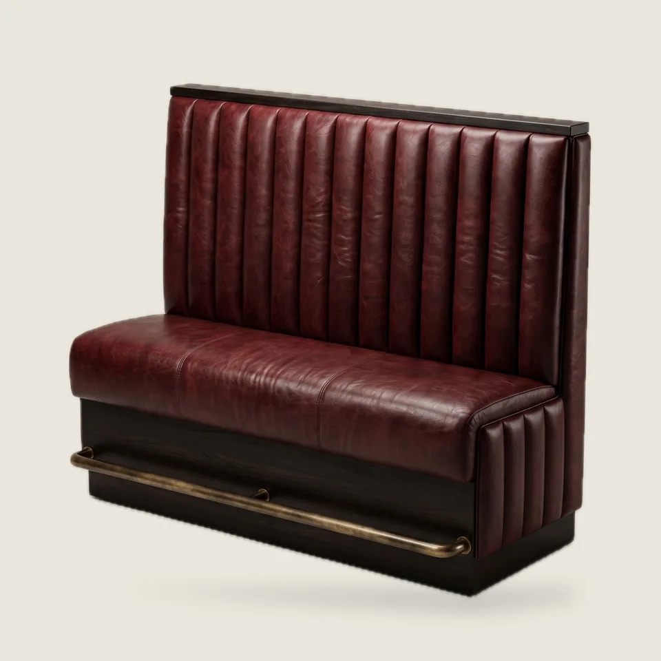 Oxblood Snug Booth