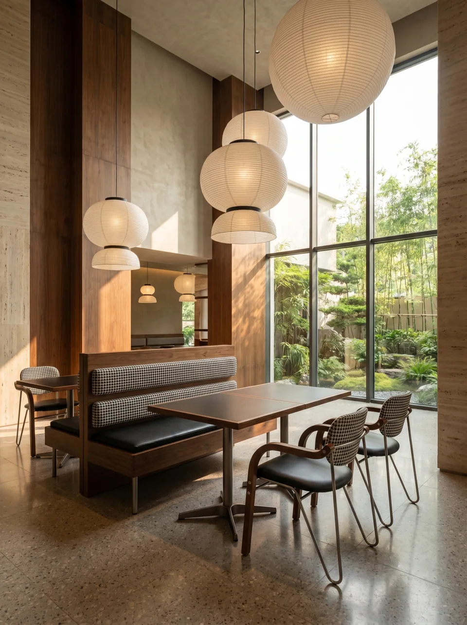 Stools, booths and chairs from one shop