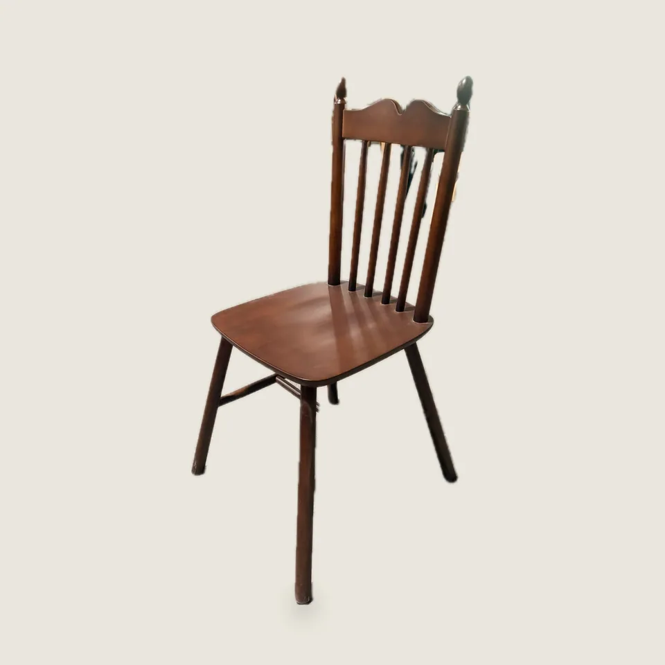 Walnut Spindle Pub Chair